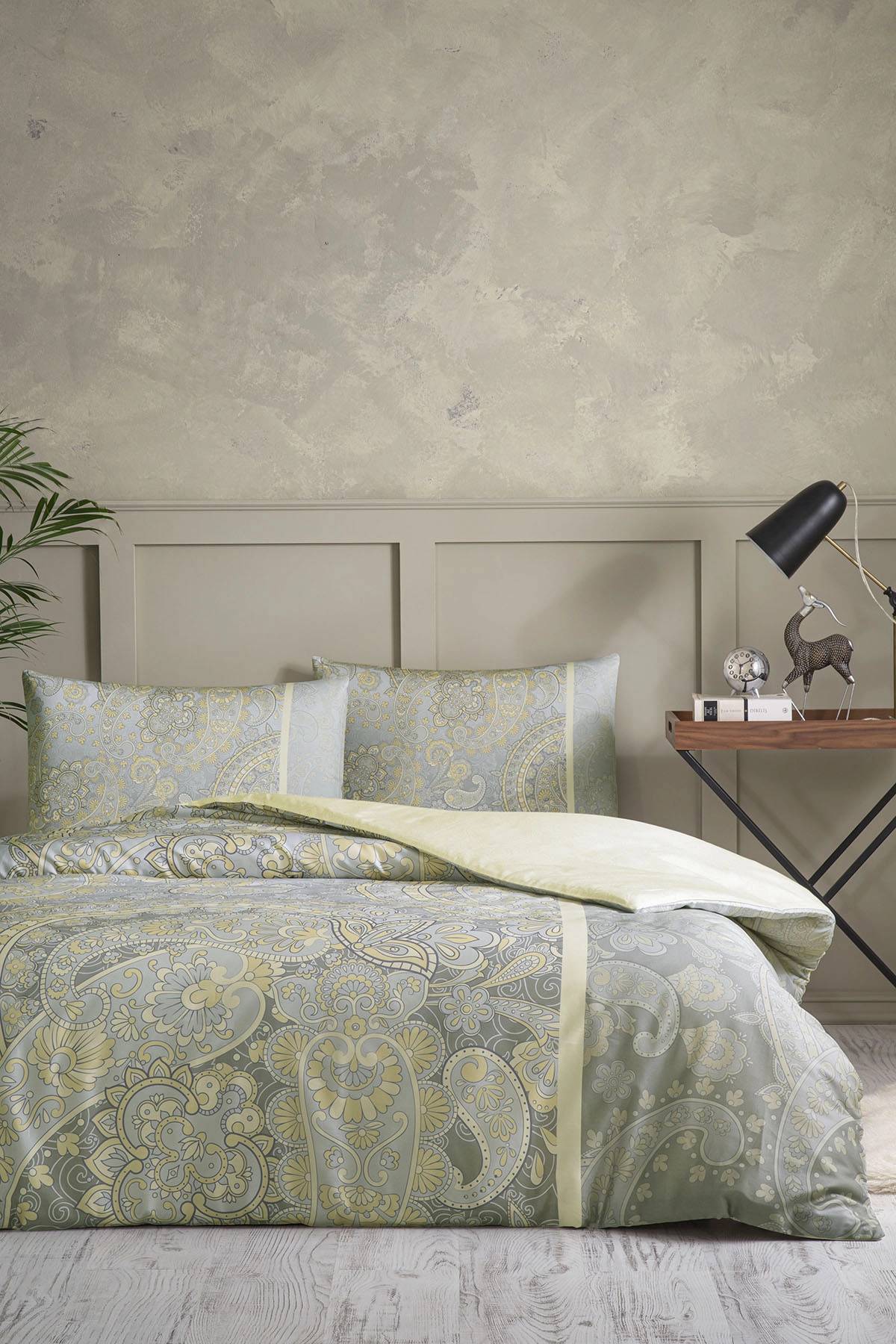 Özdilek Chic Paisley Tek Kişilik Soft Life Saten Nevresim Takımı