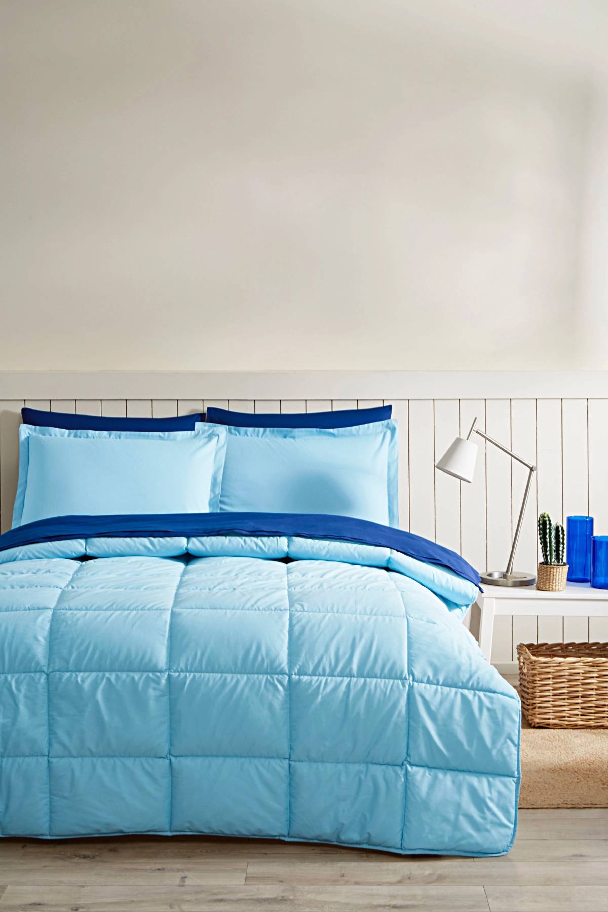 Özdilek Colormix Çift Kişilik Uyku Seti (Aqua)