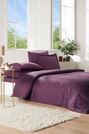 Özdilek Line Tek Kişilik Saten Nevresim Takımı(Mürdüm) thumbnail