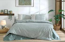 Özdilek Naturel Line Çift Kişilik Nevresim Takımı - Yeşil