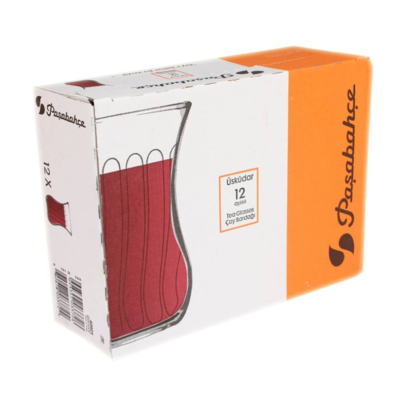 Paşabahçe Üsküdar 12'li Çay Bardağı Optikli