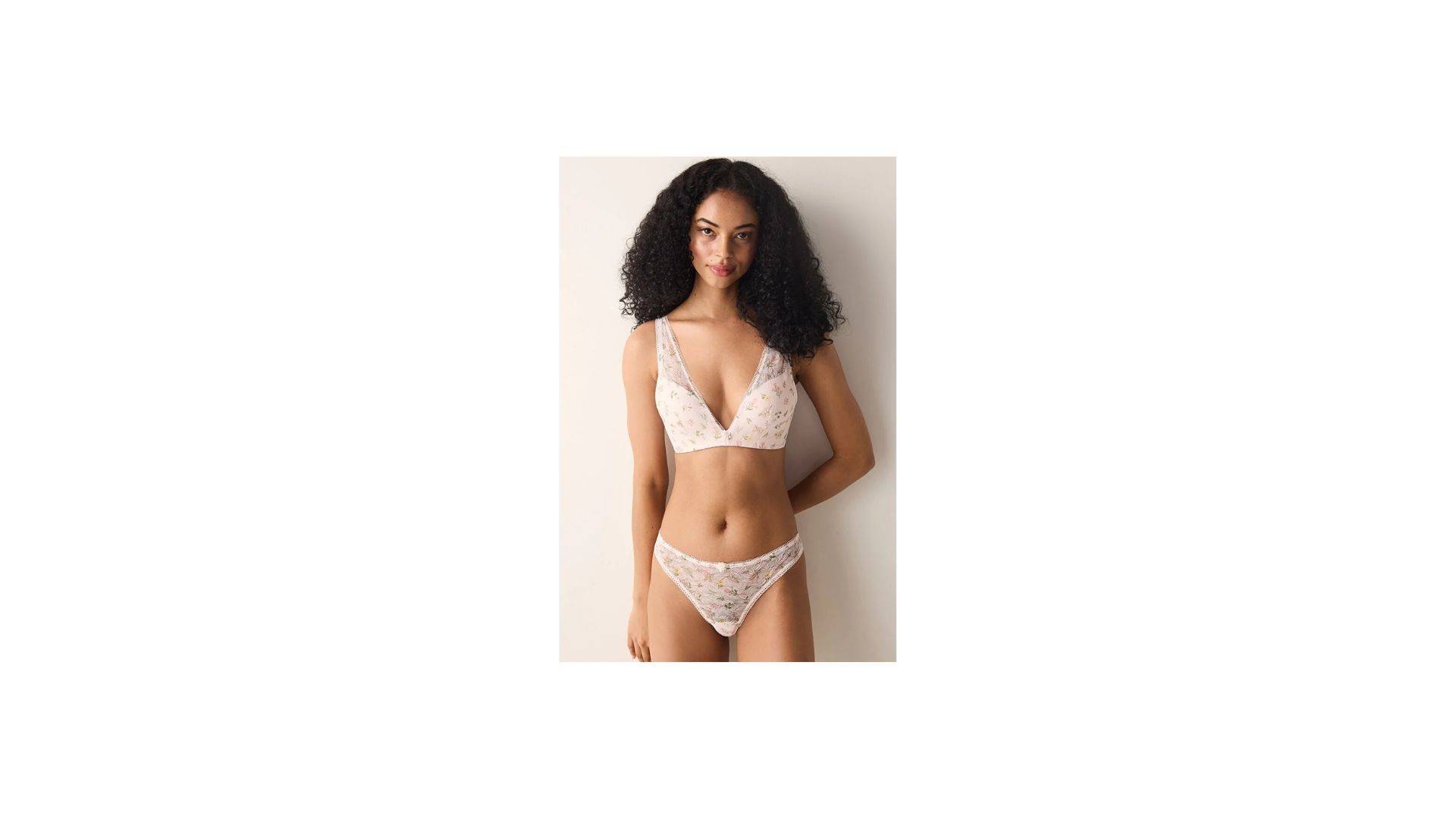 Penti Dreamy Push Up Lace Dantel Açık Pembe Sütyen