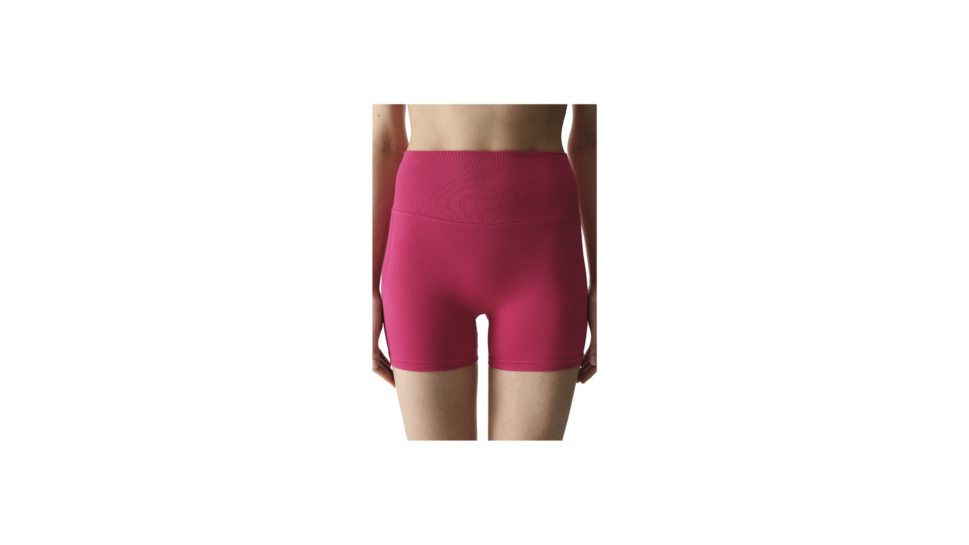 Penti Pembe Seamless Dikişsiz Yüksek Bel Push Up Kısa Tayt