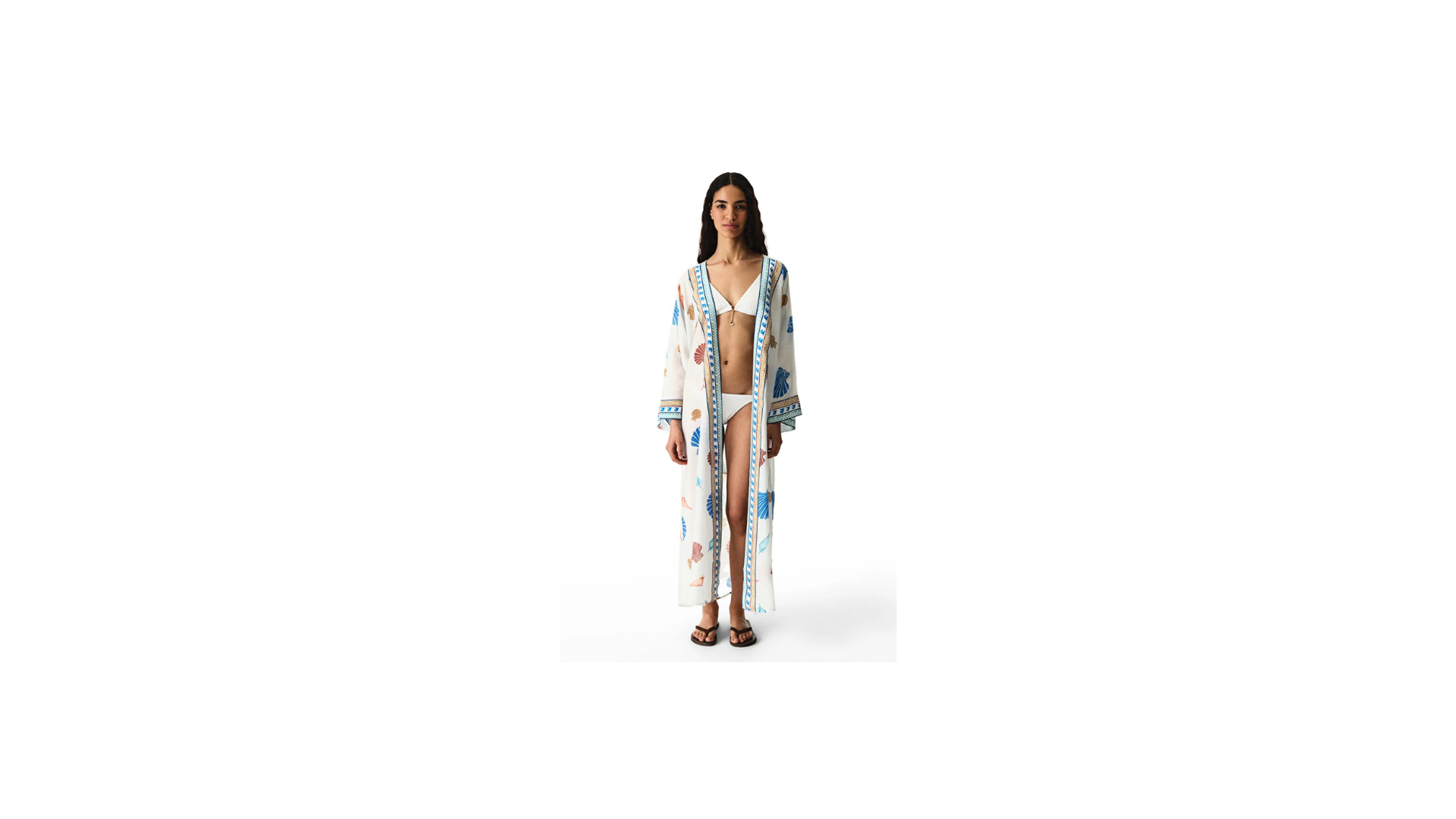 Penti Renkli Santorini Kimono