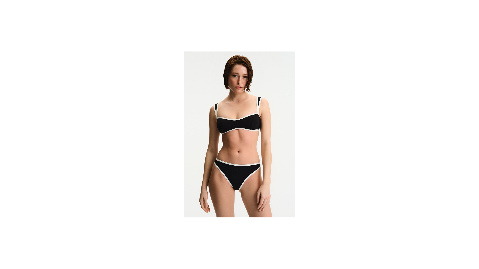 Penti Siyah Nichole Bandeau Bikini Üstü