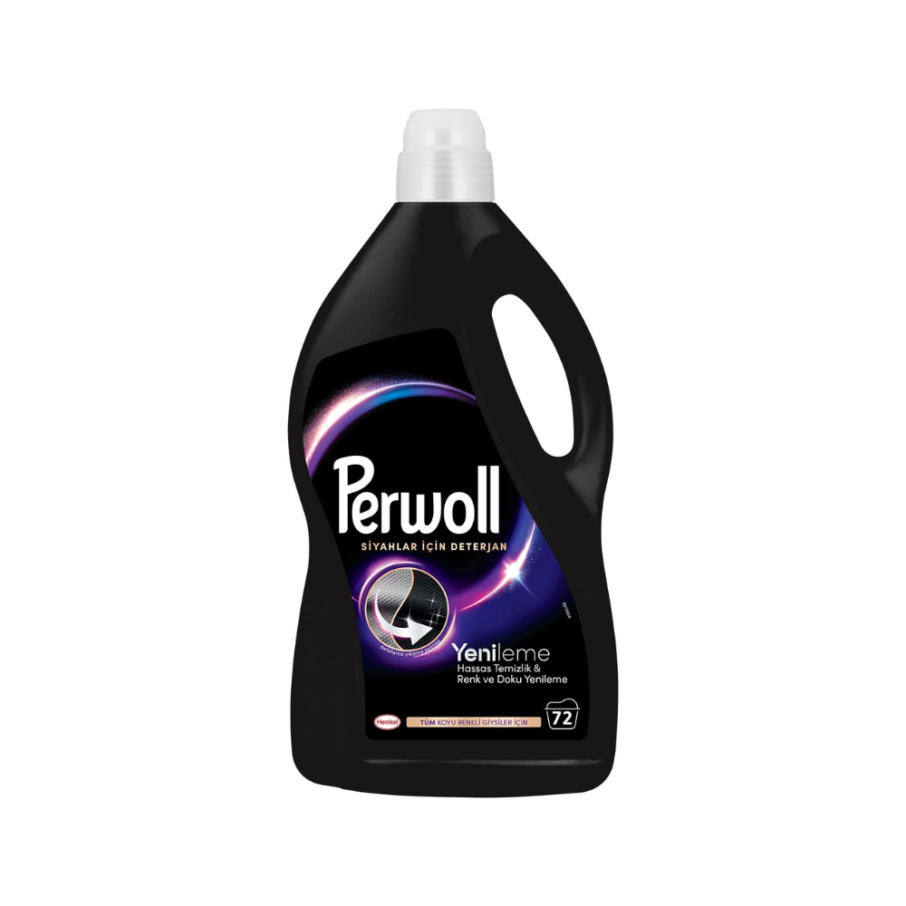 Perwoll Siyahlar için Hassas Sıvı Çamaşır Deterjanı 4 L, 1 Paket (1 x 3960 ml) thumbnail