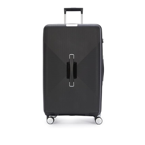 Pierre Cardin Unisex 04PC7080-01-S Tekerlekli Valiz  Siyah Büyük Boy