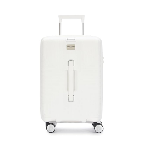 Pierre Cardin Unisex 04PC7080-03-BY Tekerlekli Valiz Beyaz Kabin Boy