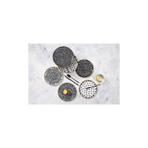 Porland Fractal 6 Parça 6 Kişilik Pasta Takımı