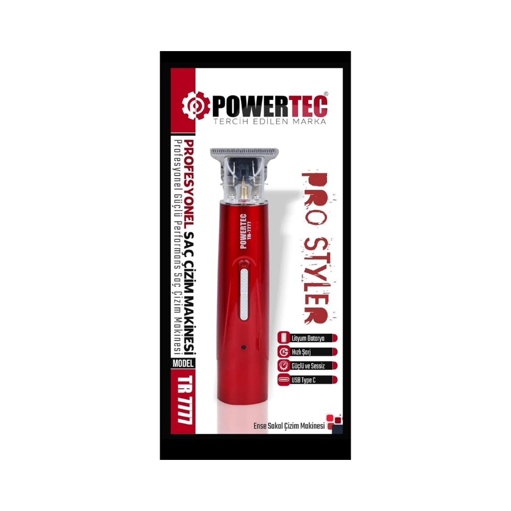 POWERTEC TR-7777 T Bıçak Ense Makinesi thumbnail