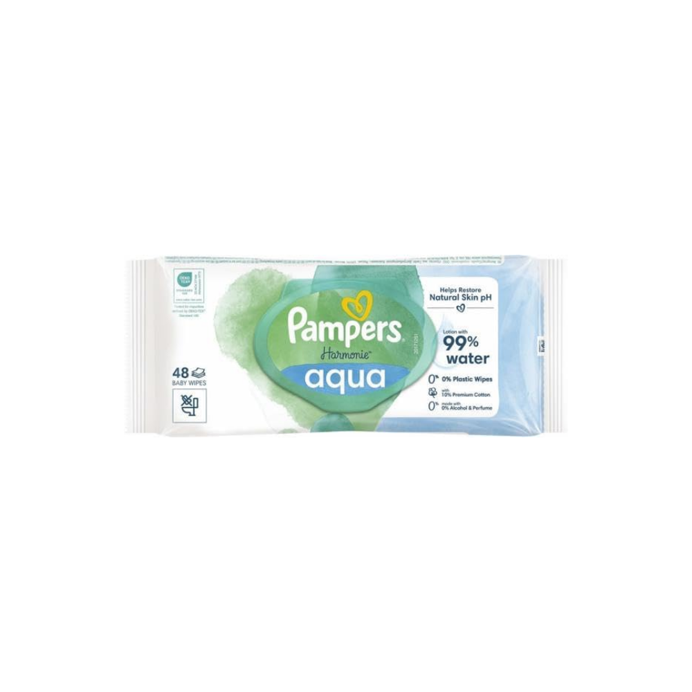 Prima Islak Havlu Mendil Aqua Pure 48 Yaprak Tekli Paket