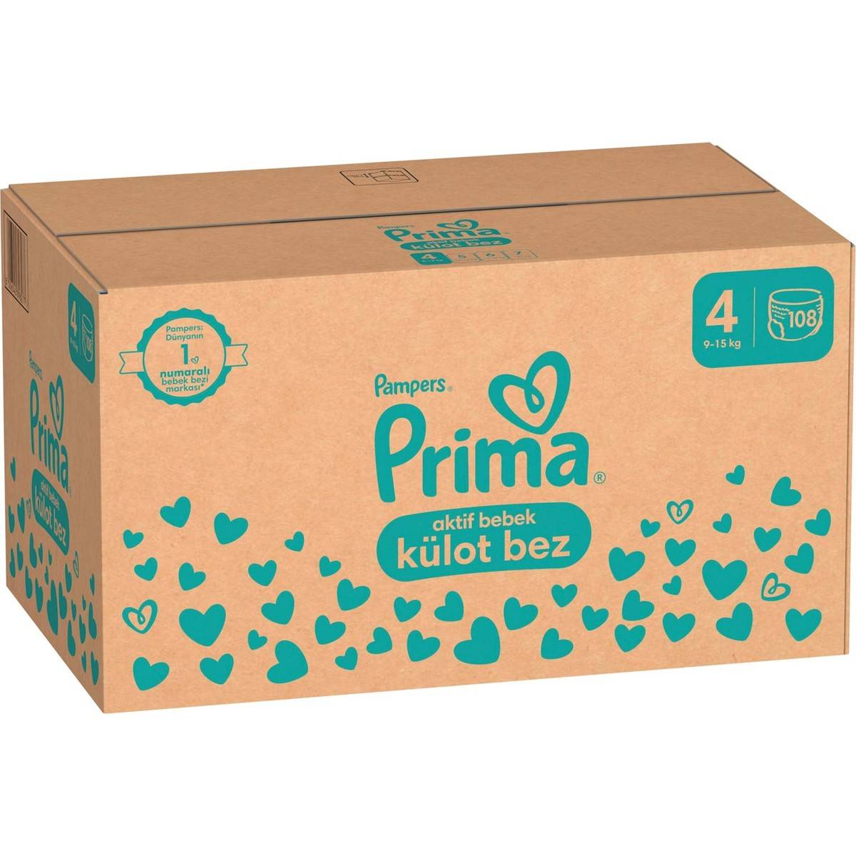 Prima Külot Bebek Bezi 4 Beden 108 Adet