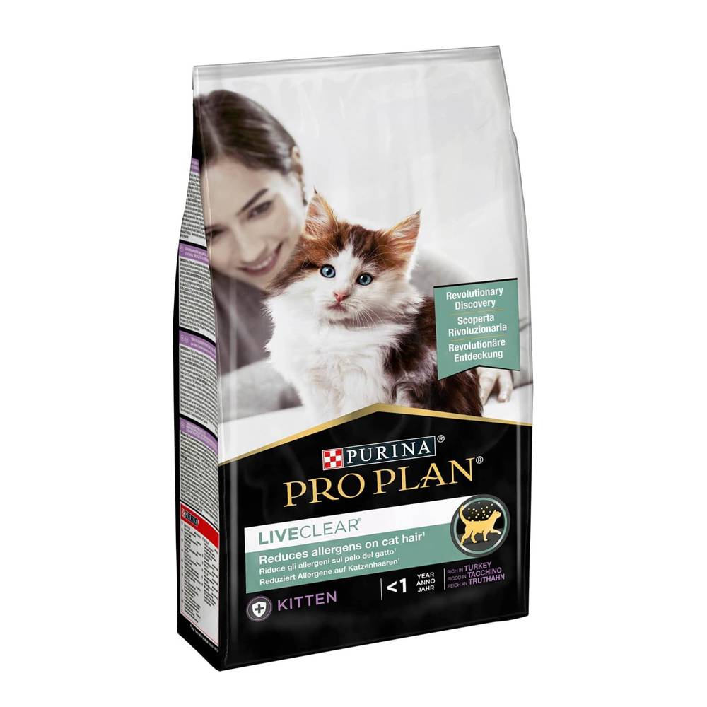 Pro Plan Liveclear Kitten Hindili Yavru Kedi Maması 1.4 Kg