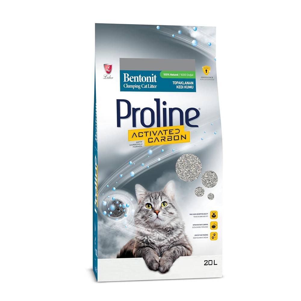Proline Aktif Karbonlu Kedi Kumu 20 L