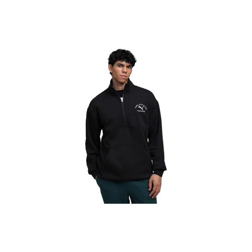 Puma Class Half Zip Sweater Crew Sweats Erkek