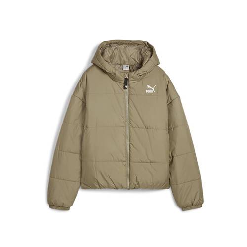 Puma Classics Padded Jacket Mont Kadın Yeşil thumbnail
