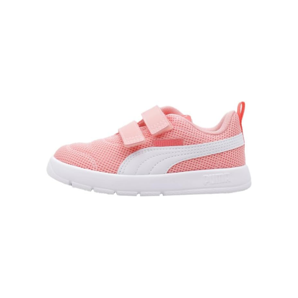 Puma Courtflex V3 Mesh Inf Spor Ayakkabı Çocuk Unisex Pembe - Beyaz