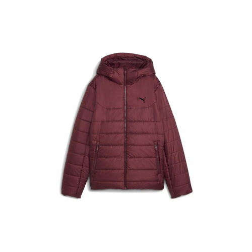 Puma Ess Hooded Padded Jacket Mont Kadın Bordo