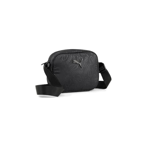PUMA Kadın Pop Crossbody Bag Çapraz Çanta Black-Script AOP X thumbnail