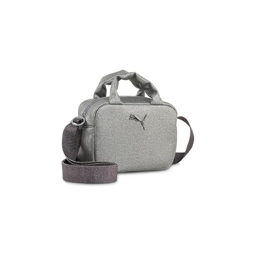 PUMA Kadın UP GLAM Mini Grip Bag El Çantası Dusky Gray X thumbnail