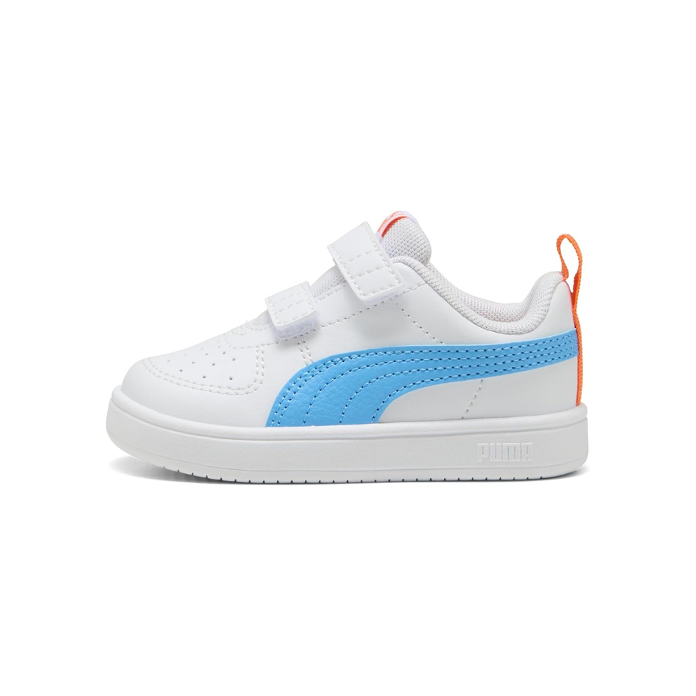 Puma Rickie V Inf Spor Ayakkabı Çocuk Unisex Beyaz - Mavi - Turuncu