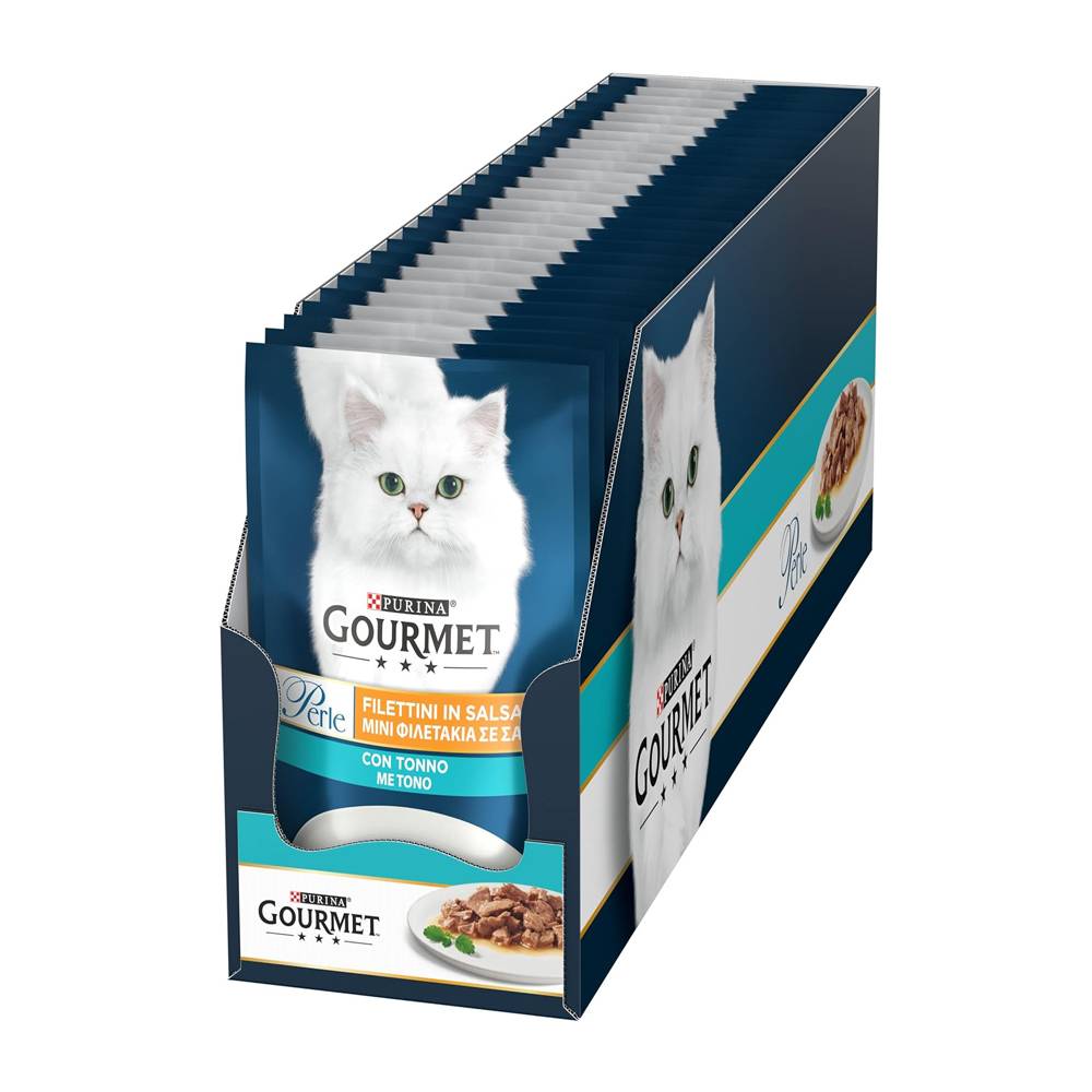 Purina Gourmet Perle Izgara Ton Balıklı Yetişkin Kedi Maması Pouch 85 Gr x 26 Adet