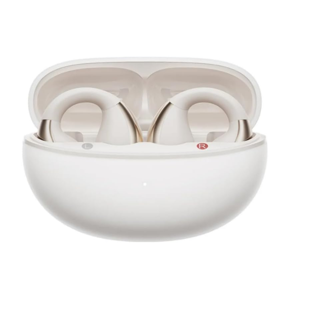 QCY C30  QT33 Küpe Kulaklık  Mikrofon Bluetooth  Beyaz