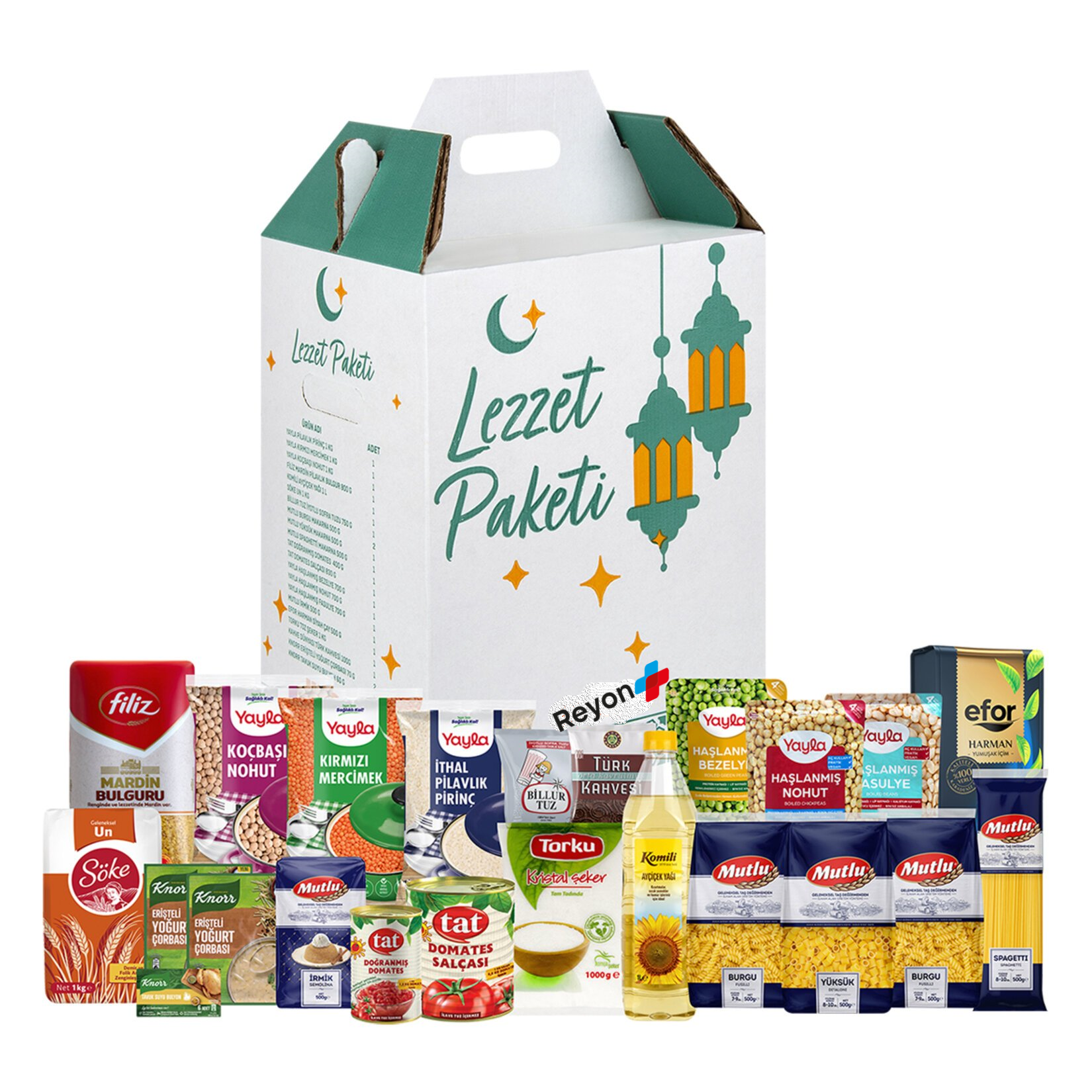ReyonPlus Büyük Lezzet Paketi Ramazan Kolisi