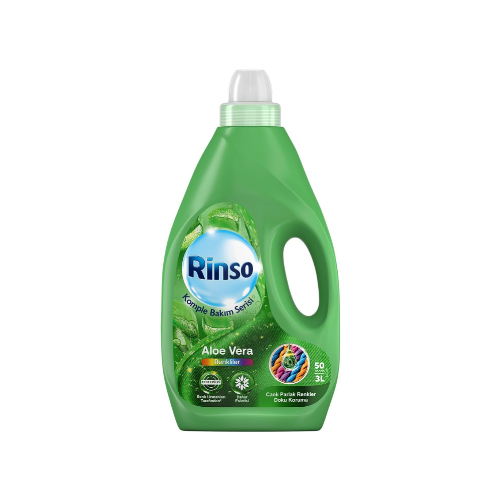 Rinso Sıvı Aloe Vera Renkliler 3 L