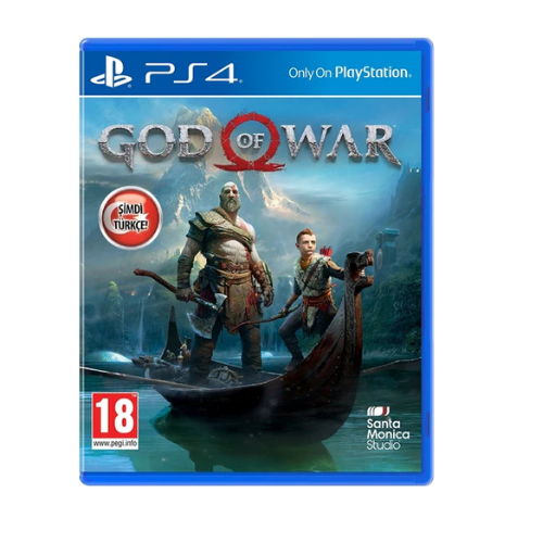 Santa Monica Studio God Of War PS4 Oyun Türkçe Menü Aksiyon-Macera Tek Oyunculu