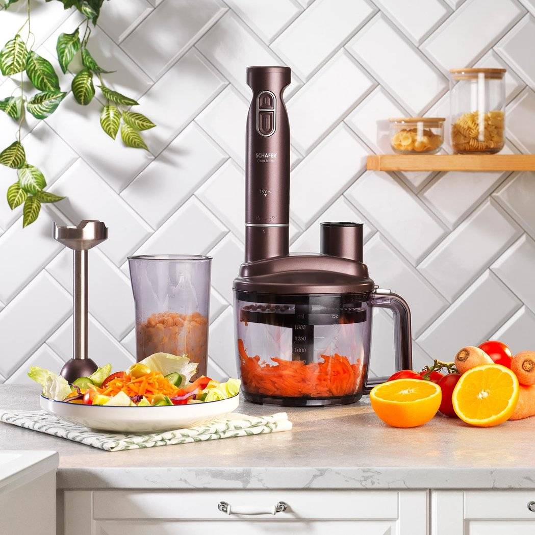 Schafer Chef Blend Mega Blender Set – Kahverengi