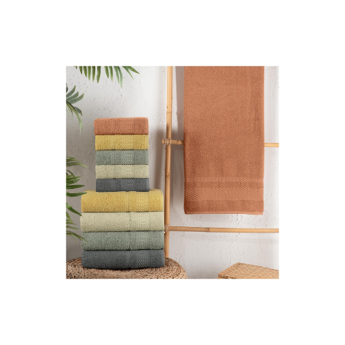 Schafer Home Arya Havlu 50x90-Kiremit thumbnail