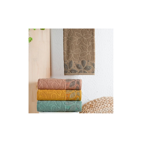 Schafer Home Dolce Jakarlı Havlu 50 x 90 - Bej