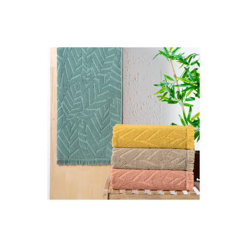 Schafer Home Modern 50x90 Jakarlı Havlu 1 Parça-Yeşil thumbnail