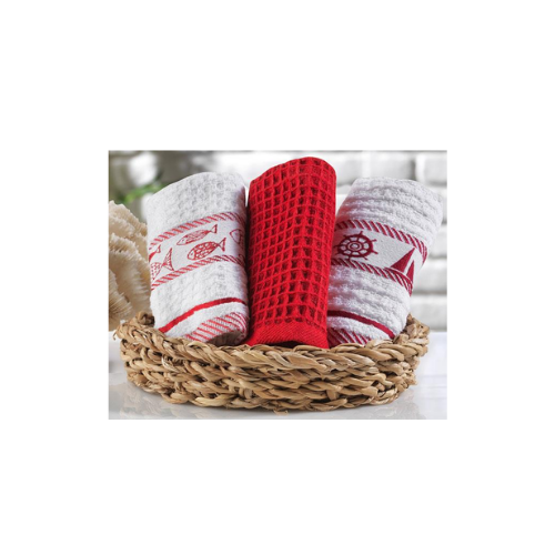 Schafer Home Voyage Havlu Seti 30 X 50 - 3 Parça - Kırmızı thumbnail