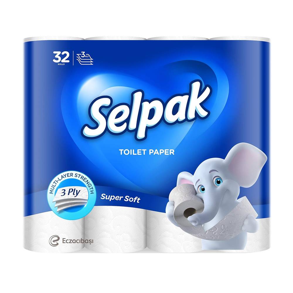 Selpak Tuvalet Kağıdı 3 Katlı 32'li