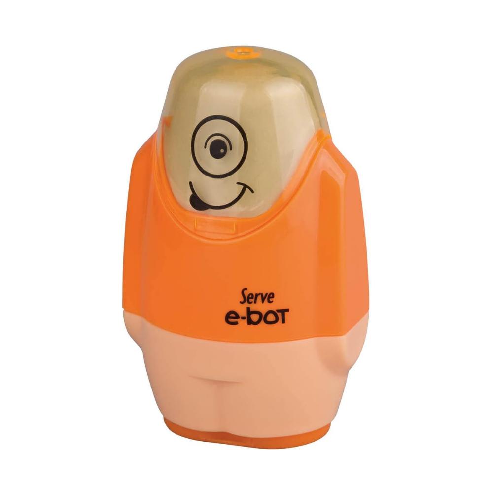 Serve E-Bot Silgili Kalemtiraş Fosforlu Turuncu thumbnail