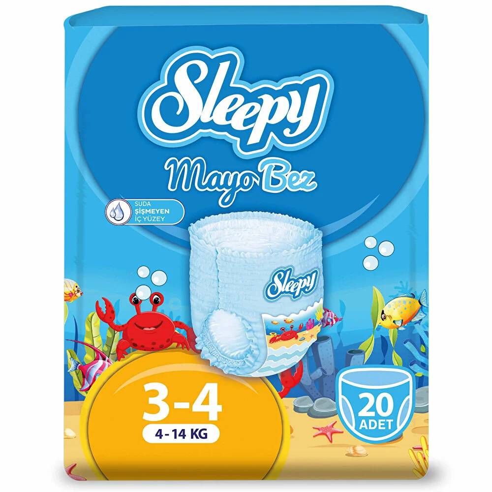 Sleepy Mayo Bez Maxi 3-4 Beden 4-14 kg 20 Adet