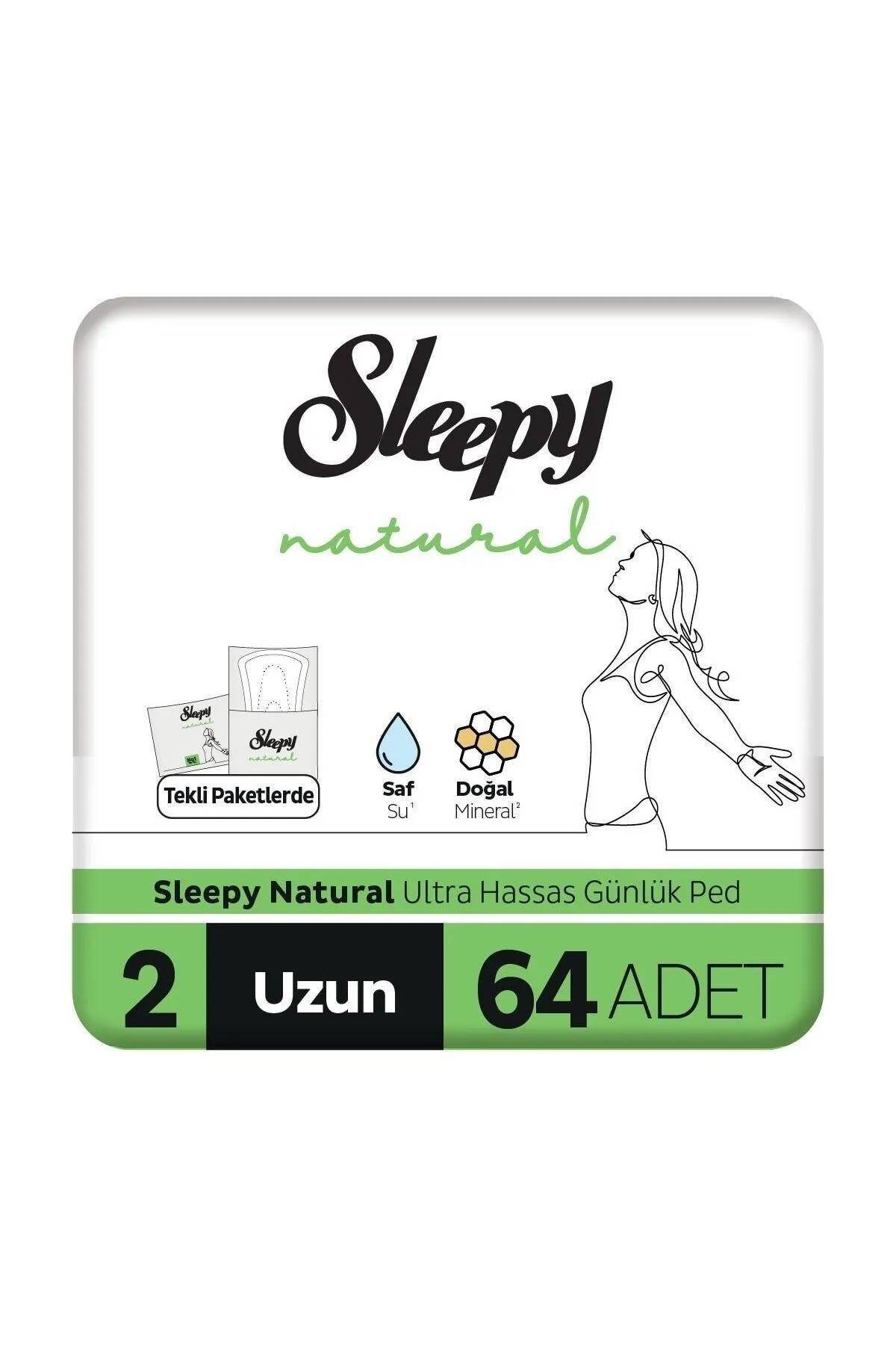 Sleepy Naturel Günlük Ped 64'lü thumbnail
