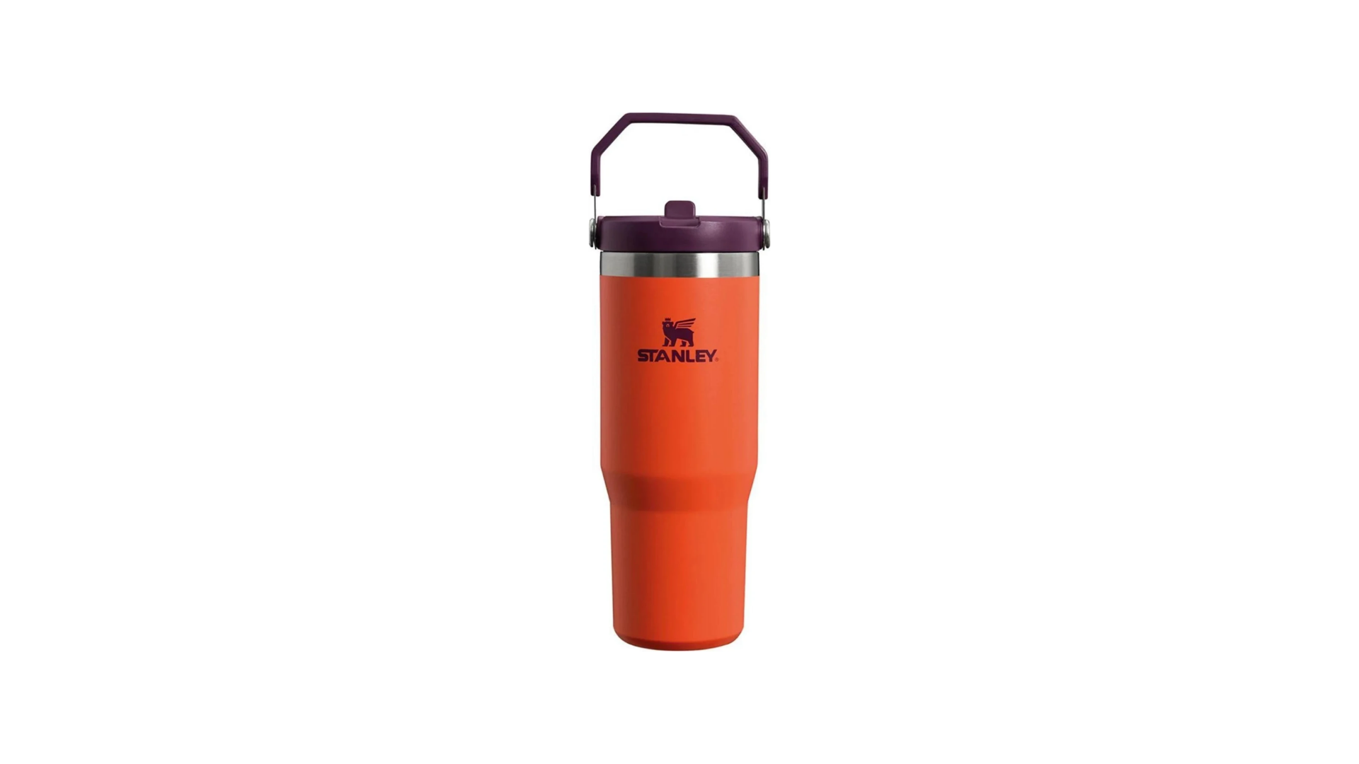 Stanley The IceFlow Flip Straw Turuncu 0.89 lt Pipetli Termos thumbnail
