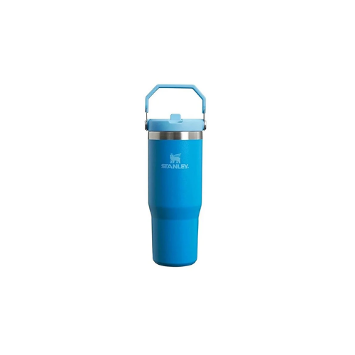 Stanley Iceflow™ Flip Straw Tumbler Pipetli Termos | 0.89L Mavi thumbnail