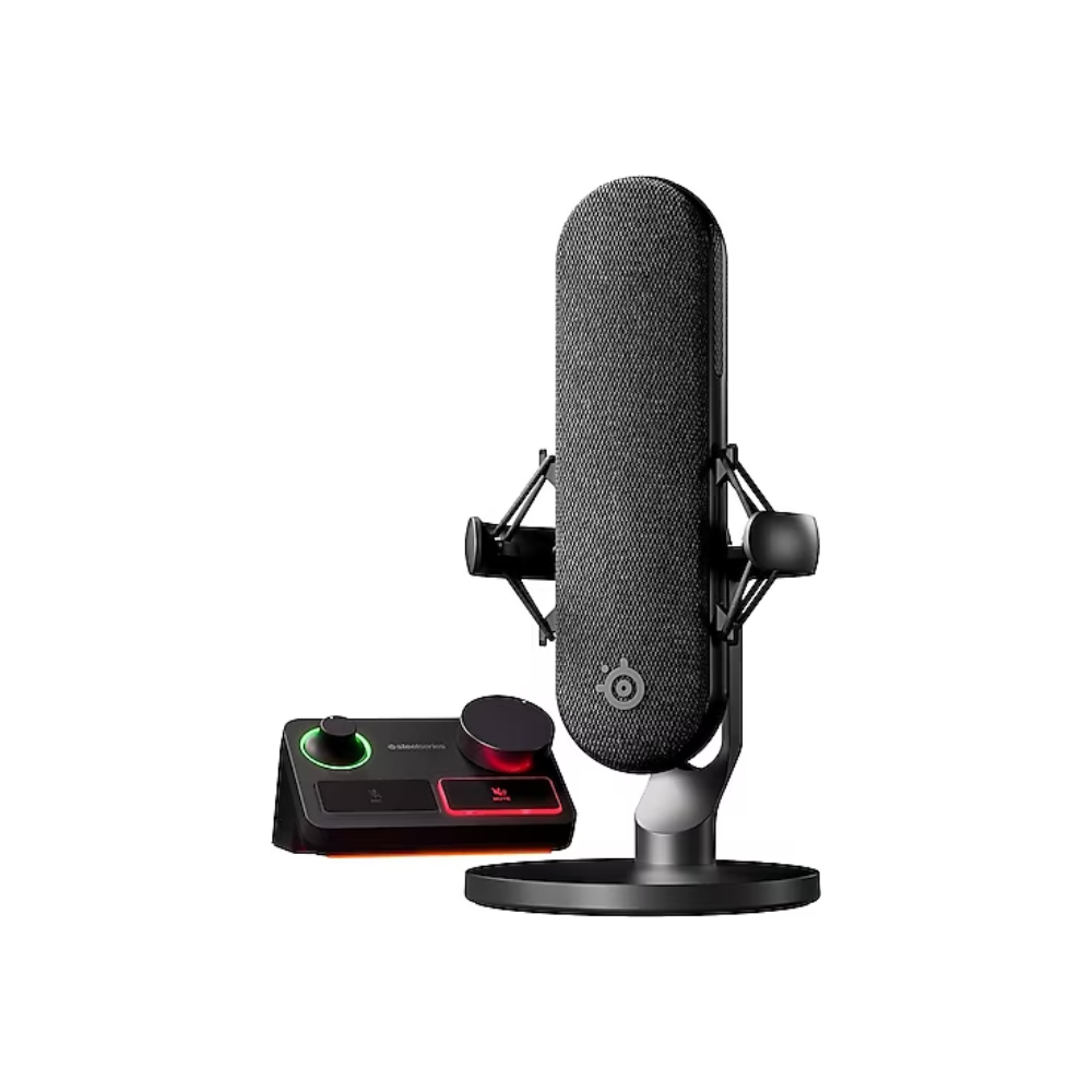 SteelSeries Alias Pro XLR Gaming Mikrofon ve Stream Mikser