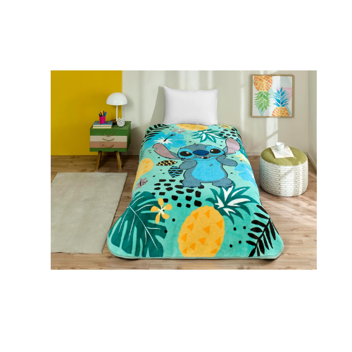 Taç Disney Lilo&Stitch Tek Kişilik Battaniye