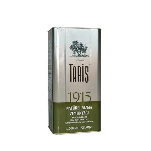 Tariş 1915 Natürel Sızma Zeytinyağı 5 Lt – Zengin Aromalı ve Yoğun Lezzetli