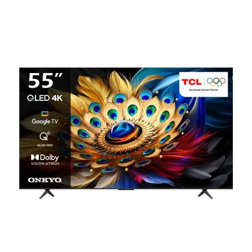 TCL 55C655 55'' 138 Ekran Uydu Alıcılı 4K Ultra HD Google QLED TV thumbnail