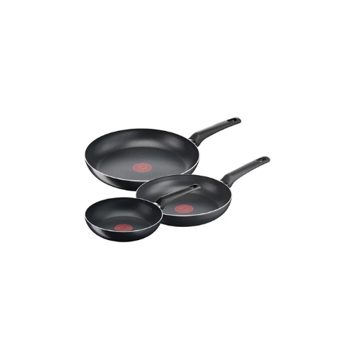 TEFAL Titanyum 1X SimpleCook 20/24/28 Cm Difüzyon Tabanlı 3'lü Tava Seti - 2100119732 thumbnail