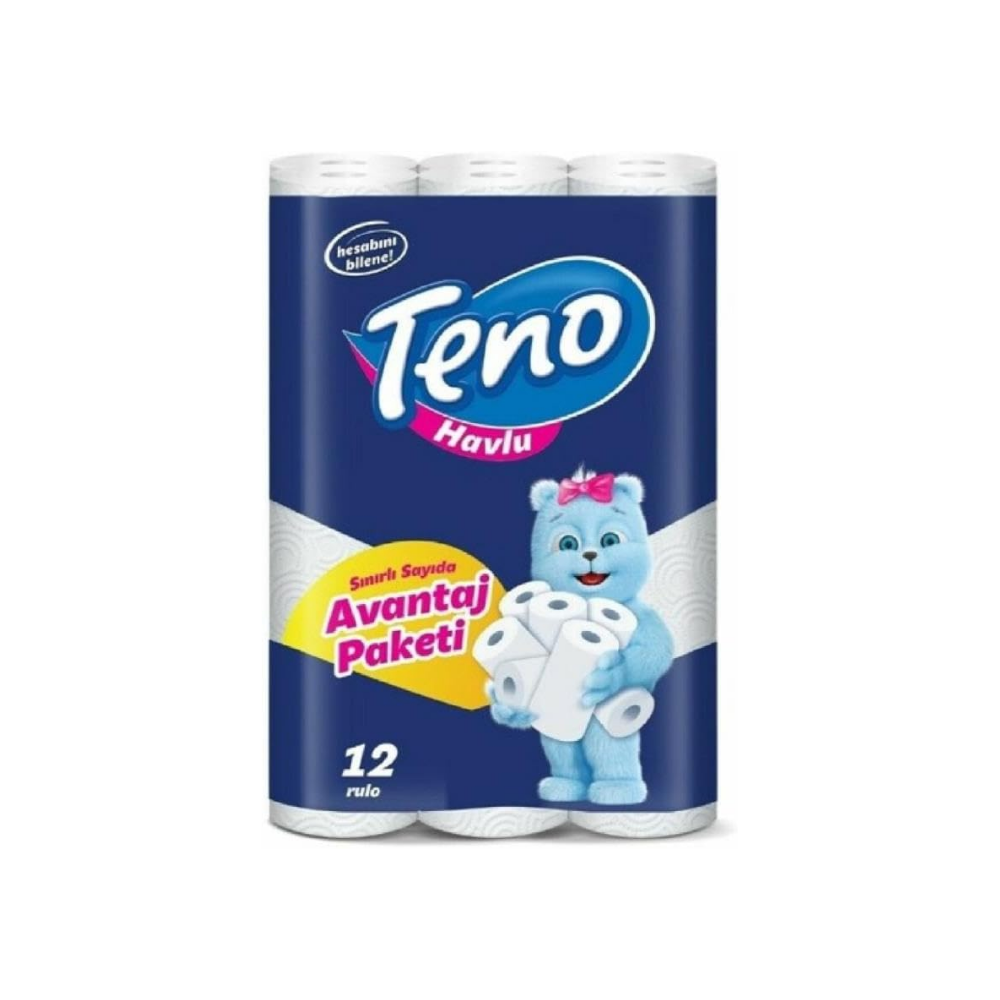 Teno Havlu Avantaj Paketi 12 Adet
