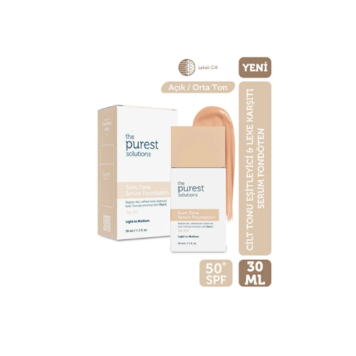 The Purest Solutions Cilt Tonu Eşitleyici & Leke Karşıtı Serum Fondöten SPF thumbnail