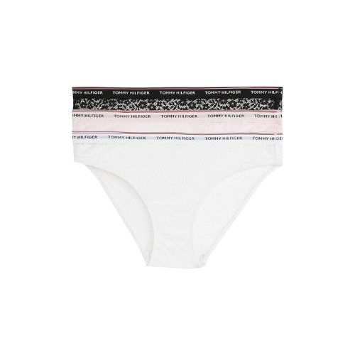 Tommy Hilfiger 3 Pack Bikini Lace Ext Sizes Kadın Külot