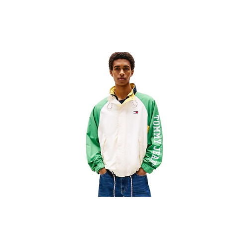 Tommy Hilfiger TJm Clr Blck Jacket Ceket Erkek Antik Beyaz